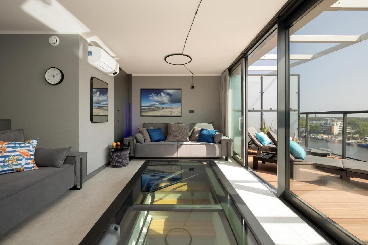 Lighthouse Luxury Penthouse - Jantar Apartamenty Mrzeżyno 外观 照片